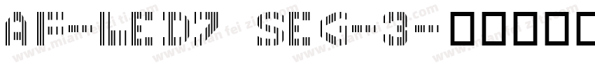 AF-LED7 Seg-3字体转换
